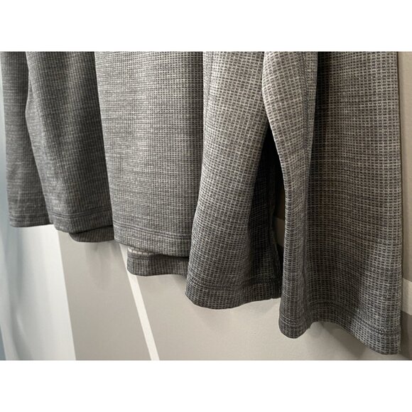 Vineyard Vines Striped Sankaty Hoodie Men’s L Gray On-The-Go Performance Sailing - Picture 7 of 16